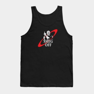 Red Dwarf Kryten Smeg Off Funny Tank Top